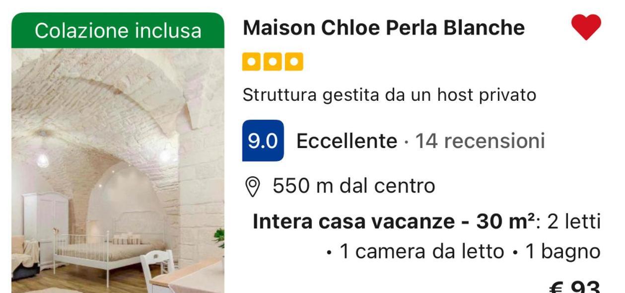 Maison Chloe Perla Blanche Martina Franca Kültér fotó